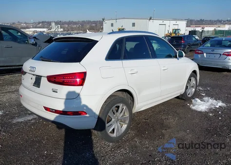 2016 Audi Q3 2.0T Premium Plus из США, поврежденный, VIN WA1EFCFSXGR013403